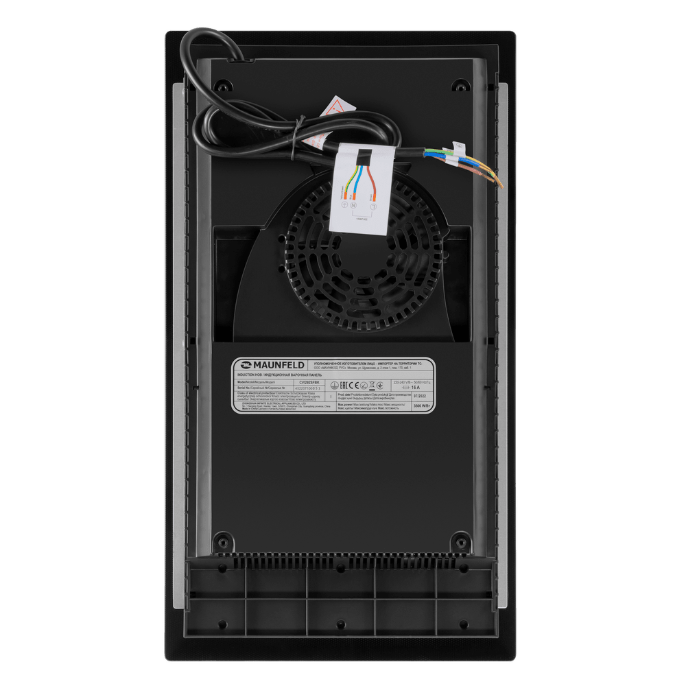 Индукционная варочная панель с Flex Zone и Booster MAUNFELD CVI292SFBK