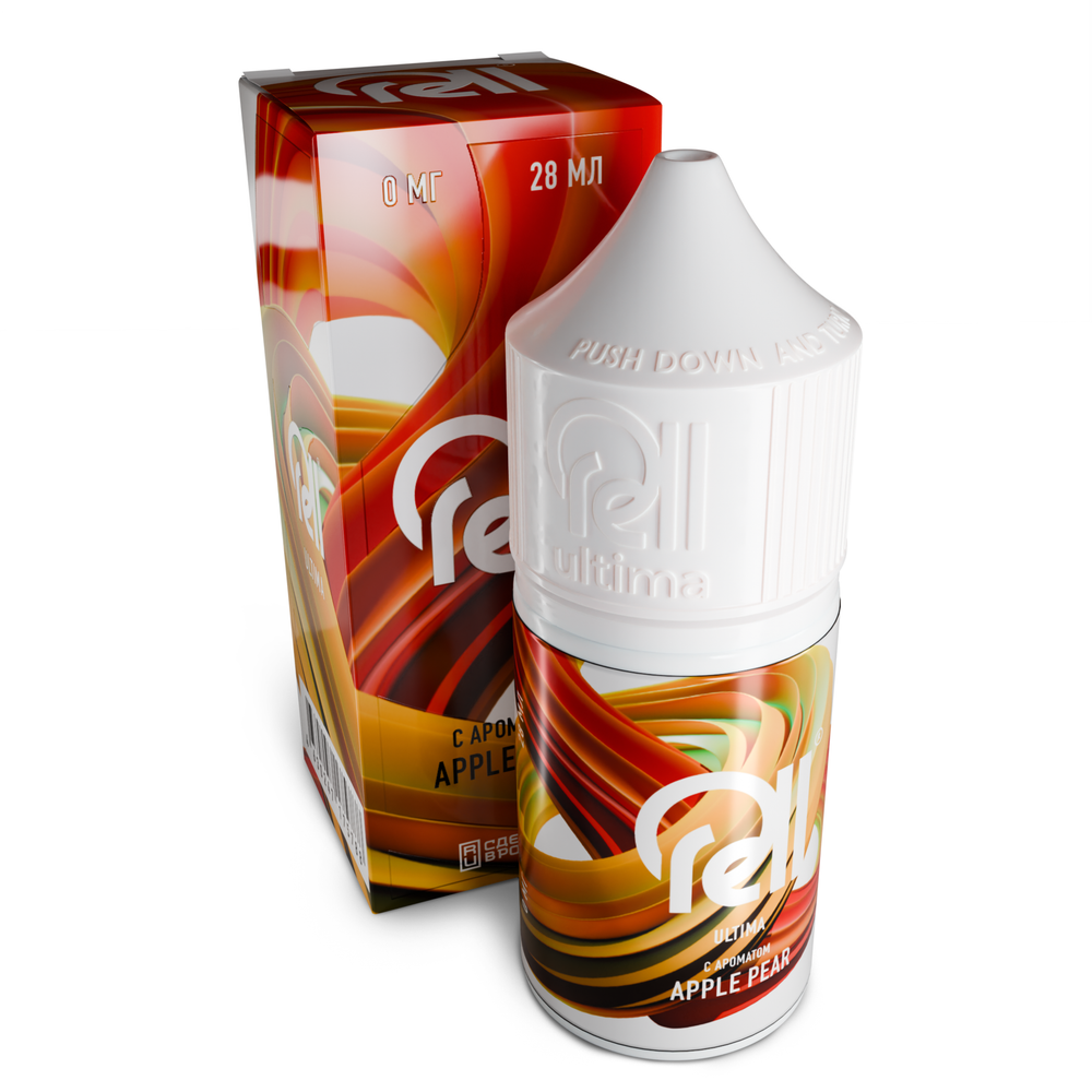 Rell Ultima 28 мл - Apple Pear (0 мг) Rell Ultima 28 мл - Apple Pear (0 мг)