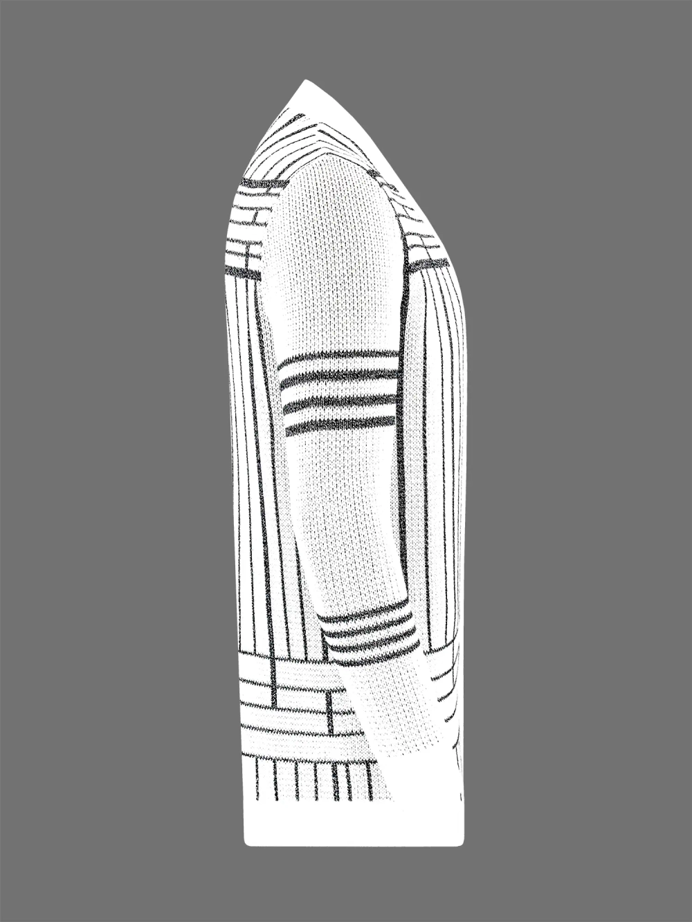 Кардиган с планкой