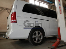 Фаркоп оцинкованный Galia M108A для Mercedes V-Class w447 2014-, Vito,Viano w639 2003-2014 (паспорт и сертификат в комплекте)(без электрики)