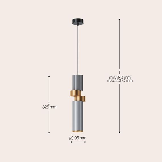Подвесной светильник Maytoni Palette MOD303PL-01CFL2
