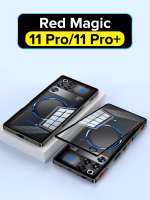 Металлический чехол MosSeller для Nubia Red Magic 11 Pro / 11 Pro+, черный (комбинированный)