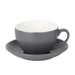 Чайная пара 320 мл серая матовая d 10,7 см h6,4 см Barista (Бариста) P.L. Proff Cuisine [6]