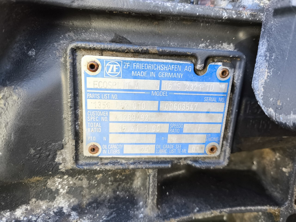МКПП ZF 16S2321TD