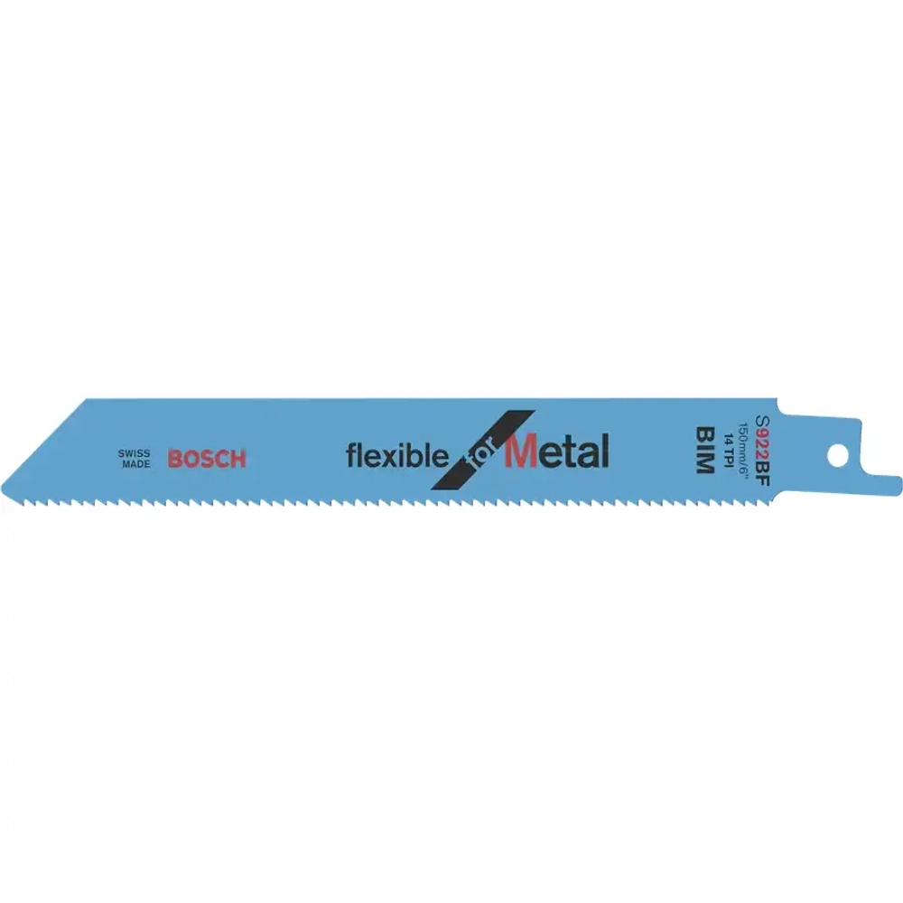 Сабельное пильное полотно S 922 BF Flexible for Metal BOSCH 2608656014
