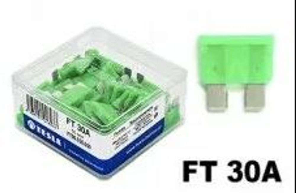 Предохранитель ЕВРО TESLA 30А поштучно  Тесла