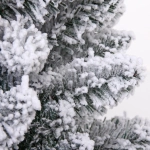 Ёлка «Снежные огни» 210 см, ПВХ с белым напылением 310 ламп LED (1222 ветки)