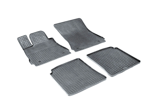Резиновые коврики Сетка для Mercedes-Benz S-Class W221 L 2005-2014, Seintex.00918