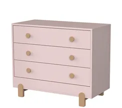 Комод Ice-cream 3 ящика (розовый)