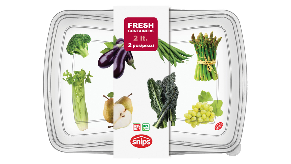 Набор контейнеров 2шт 2л SNIPS Fresh для СВЧ и заморозки