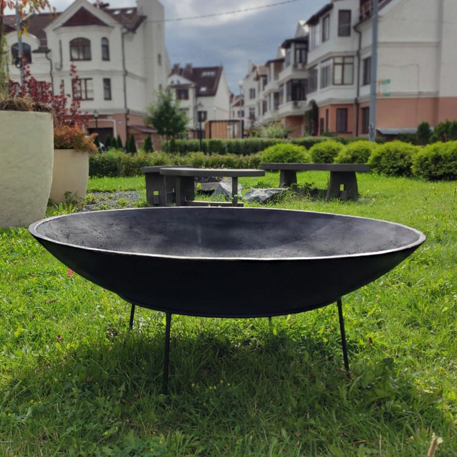 Чугунная чаша Concretika PREMIUM С100