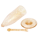 Бокал Gold Glitter разборный 150мл 2шт