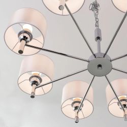 Citilux Аврора CL463180 Люстра с белыми абажурами