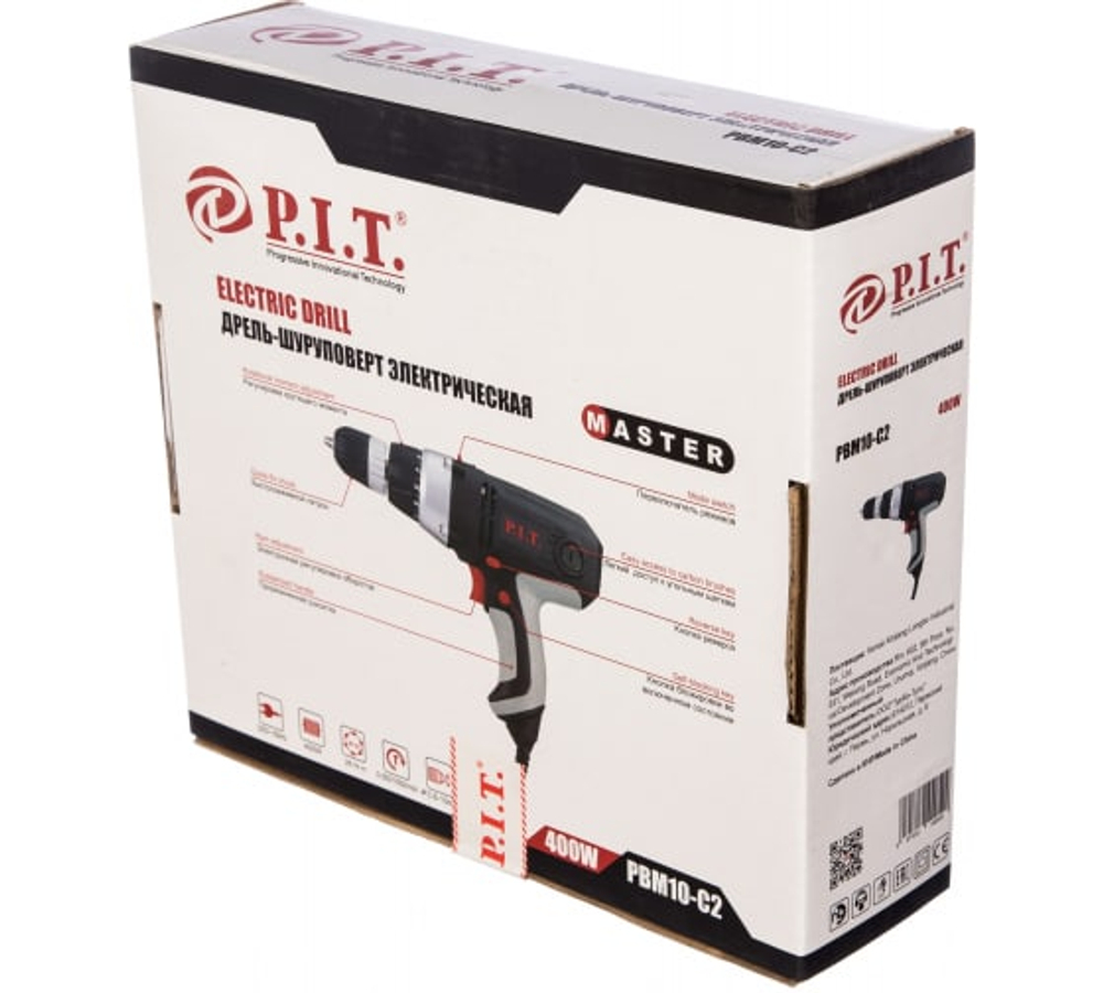 Дрель шуруповерт сетевой PBM10-C2 PIT
