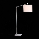 SL460.105.01 Торшер ST-Luce Хром/Белый E27 1*60W (из 2-х коробок)