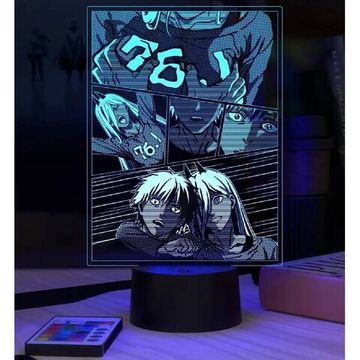 3D лампа Человек-бензопила Дэнджи и Пауэр