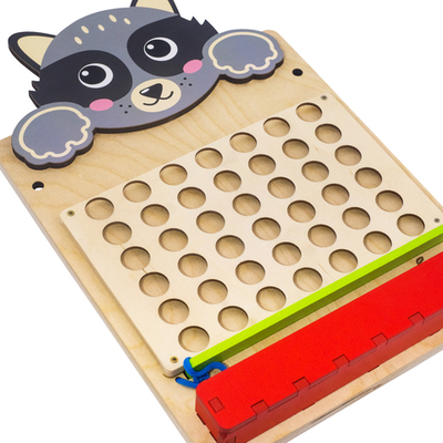 Настенный Бизиборд "Енотик"