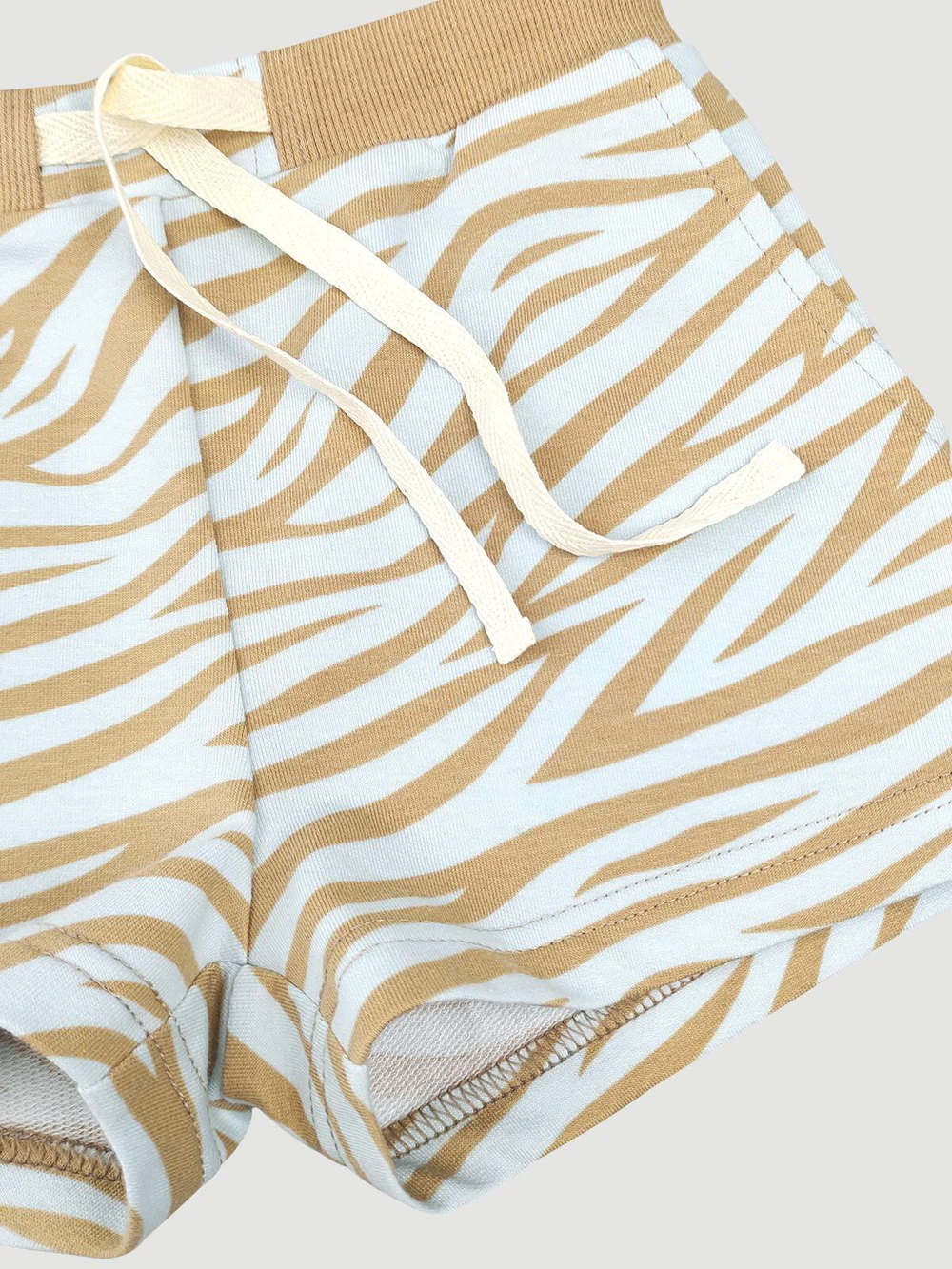 Шорты Mjölk Зебра голубая