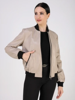 Кожаная куртка демисезонная Турция бомбер