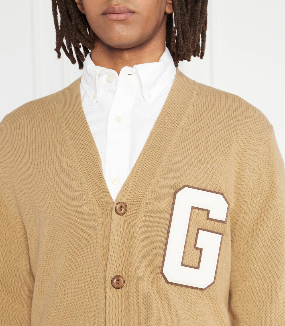 Кардиган Gant - коричневый(8040165)