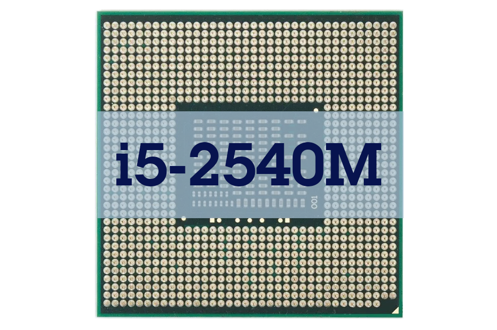 Процессор ноутбука Intel i5-2540M SR044