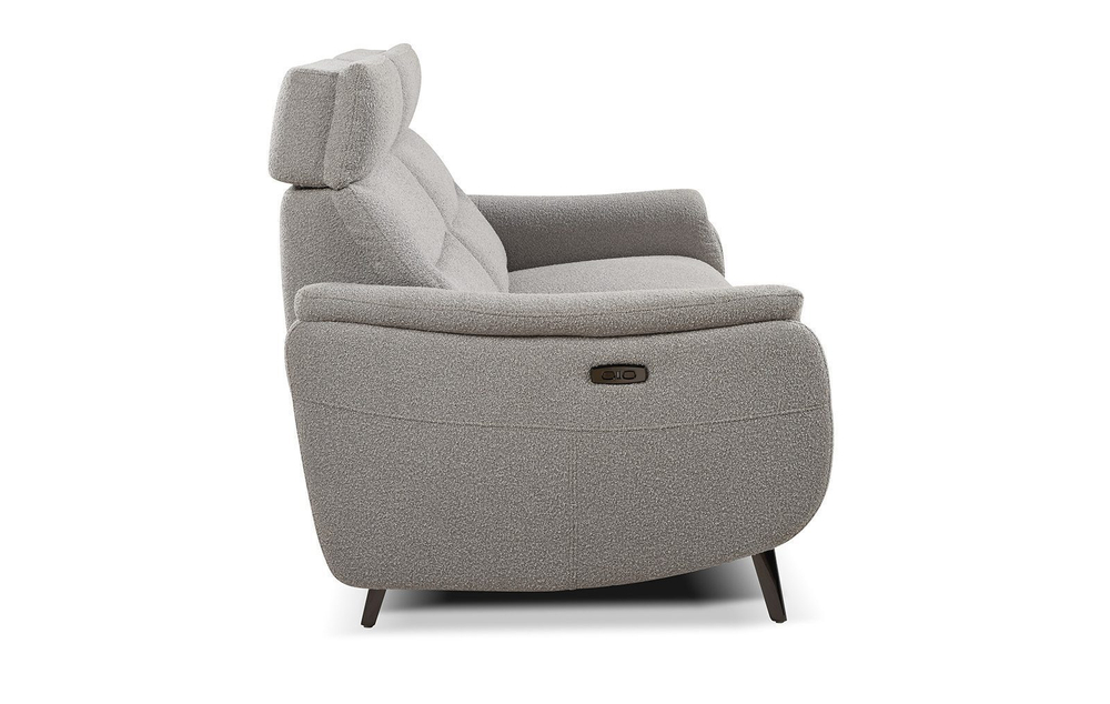 Диван-реклайнер Cheretto (3-х местный) серый