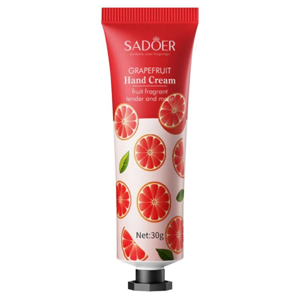 Крем для рук с грейпфрутом SADOER Moist Rejuvenating Smooth Grapefruit Hand Cream 30 гр