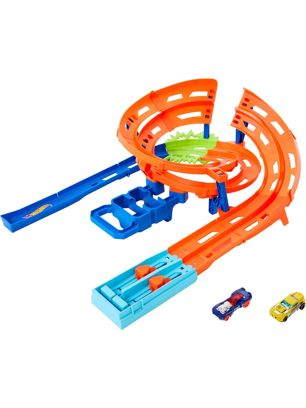 Трек Hot Wheels Гоночная петля с пусковой установкой HTK17 | Hot Wheels Action Twisted Loop | гоночный трек | 4+