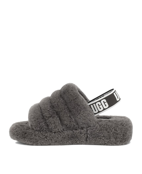 FLUFF YEAH SLIDE-grey
