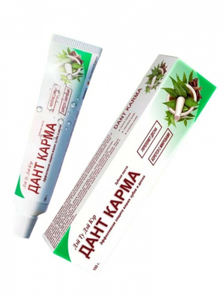 DAY2DAY Care Herbal toothpaste Дант Карма Зубная паста Трявяная 100г