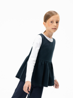 Лонгслив для девочки Mjölk White