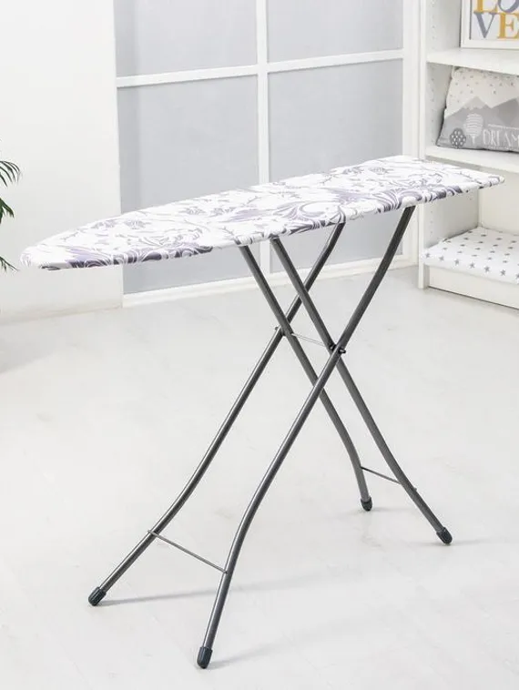 Доска гладильная Nika «Белль», 106,5×29 см, два положения высоты 70, 80 см, рисунок МИКС