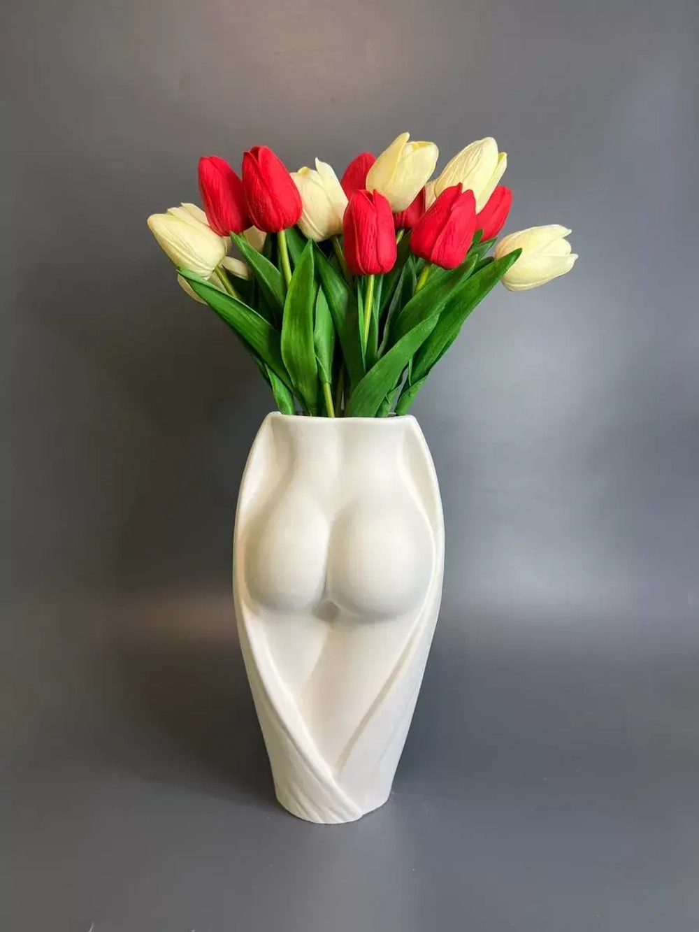 Кашпо - Ваза - Горшок - Скульптура Сия для сухоцветов