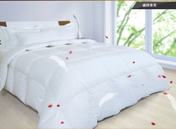 Одеяло пуховое очень лёгкое 155х200 Kauffmann Премиум Тенсел Сильвер Протекшн Австрия вид