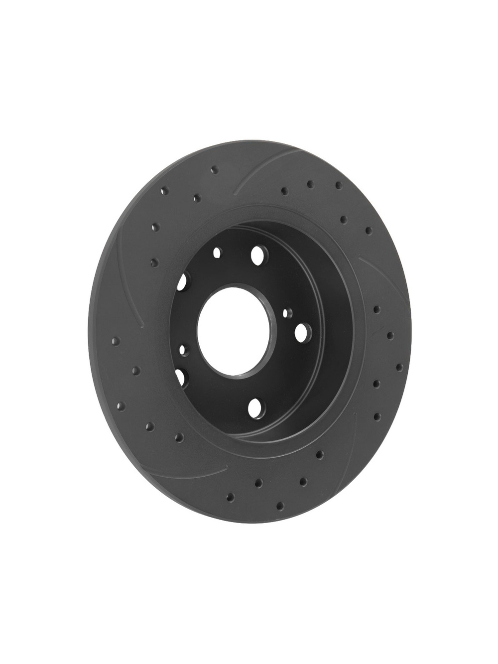 Диск тормозной задний перфорированный PRO-LINE с покрытием комплект SUZUKI SWIFT IV 10->/SX4 S-CROSS 13->/VITARA 15-> GANZ GIJ10147S