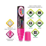 Маркер меловой «POP-ART» РОЗОВЫЙ, 15 мм, стираемый, для гладких поверхностей, BRAUBERG, 151540