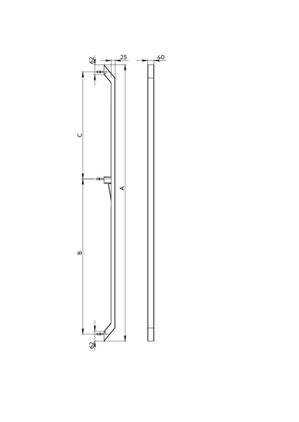 Арт. 40х25 Edge L-1750