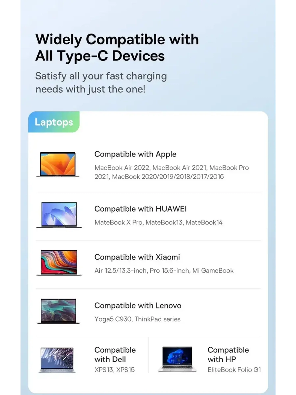 Кабель зарядки Базеус Type-C 240W для iPhone 15-16, Macbook