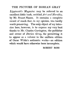 The picture of Dorian Gray | Oscar Wilde