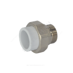 Муфта PP-R комбинированная разъемная белая Дн 32х1" НР усиленная VALFEX 10156025У