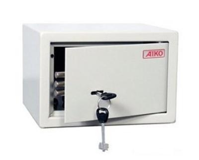 Сейф мебельный AIKO T17 (в171*ш260*г230мм), ключ., крепление к стене