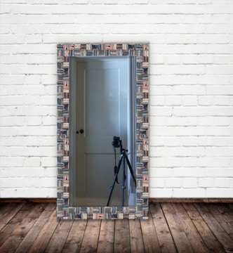 Зеркало в раме напольное 20-61 ( by MAGIC MIRROR )