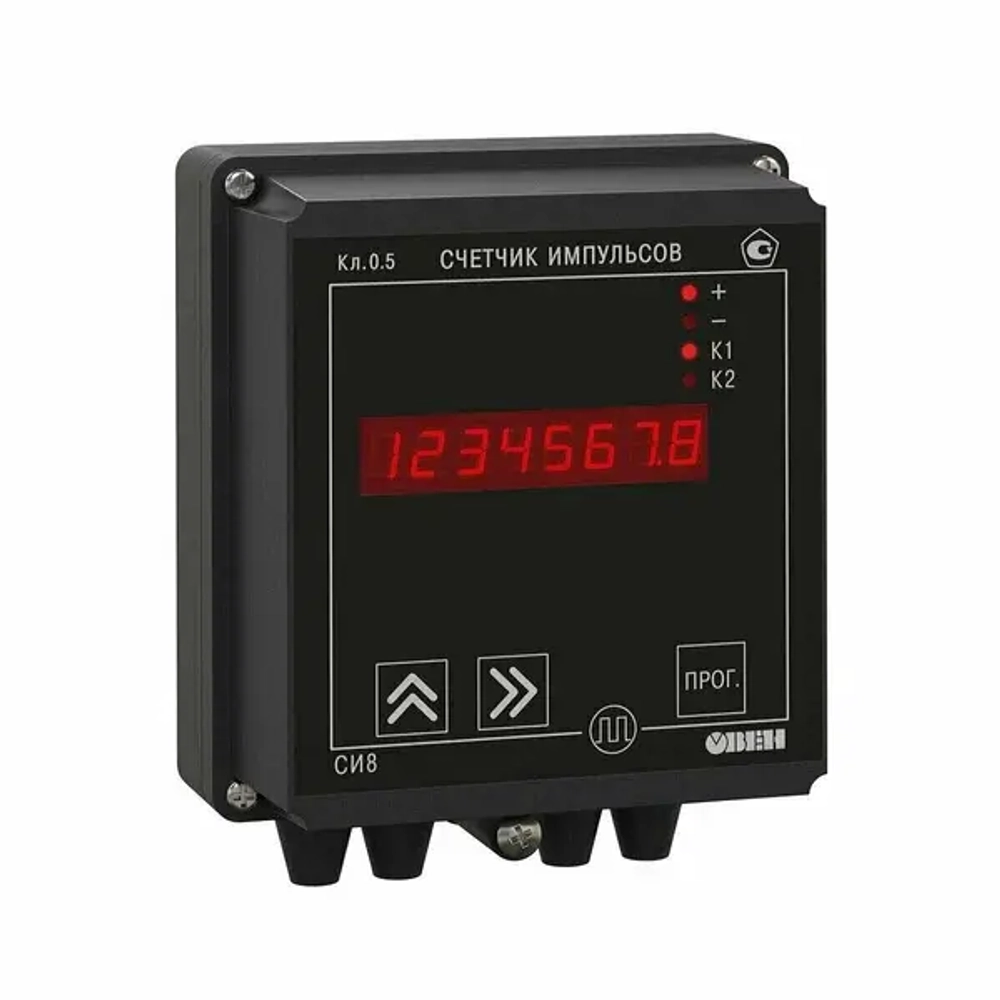Счетчик импульсов СИ8-Н.Р 8 А 220В 130×105×65, IP44 арт:31961