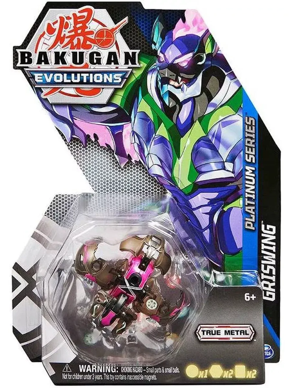 Игрушка трансформер Бакуган Evolutions Griswing 20135740