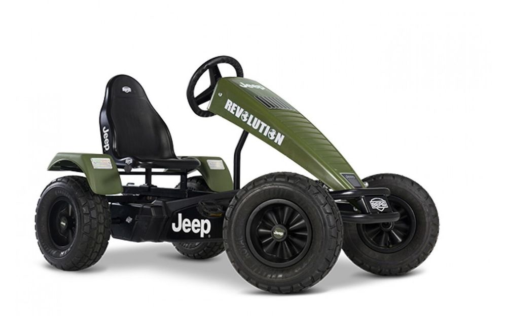 Веломобиль Berg Jeep Revolution pedal go-kart E-BFR