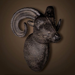 Декор 30х38х25 Roomers Голова барана Нидерланды фото