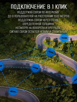 Мотогарнитура Freedconn HERO черная