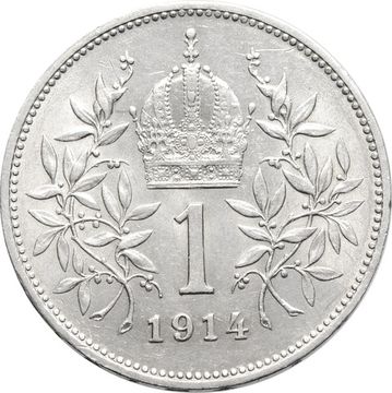 1 крона 1914 Австрия