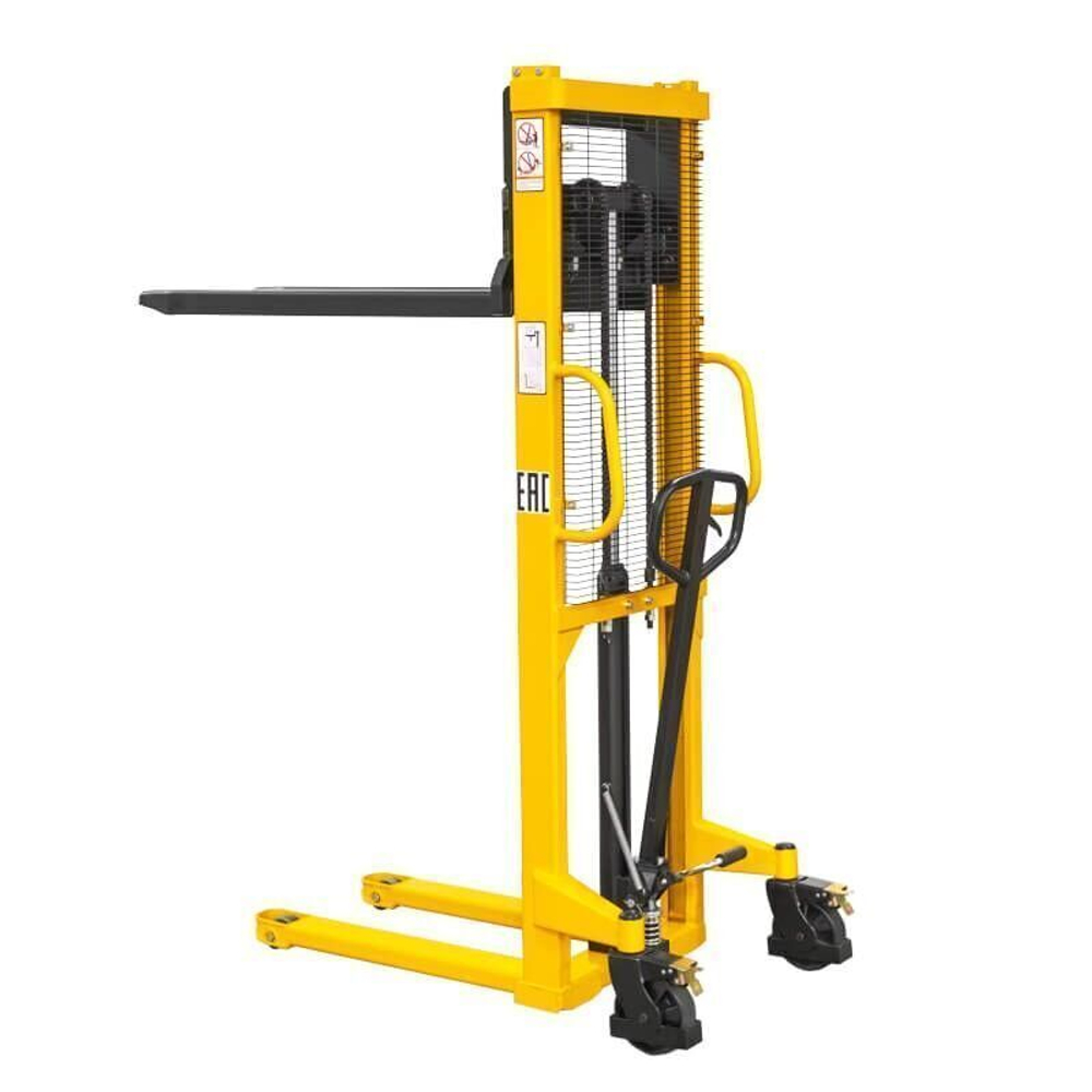 Ручной гидравлический штабелер SDA 1516 (1500 кг; 1,6 м; фиксированные вилы) SMARTLIFT (SMART)