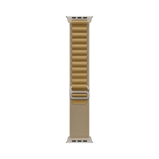 Apple Watch Ultra 2 GPS + Cellular, 49 мм, корпус из бежевого титана, ремешок Alpine цвета "загар", размер M